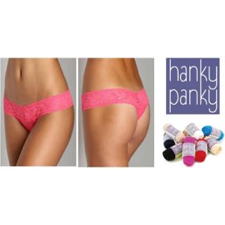 ハンキーパンキー(HANKY PANKY)の新品.未開封 Hanky Pankyハンキーパンキー レースローライズソング(ショーツ)