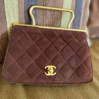 シャネル(CHANEL)のシャネル　ハンドバッグ　パーティーバッグ　ビンテージ　レア(ハンドバッグ)