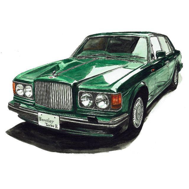 GC-1838 Bently/RollsRoyce限定版画サイン額装作家平右ヱ門 エンタメ/ホビーの美術品/アンティーク(版画)の商品写真