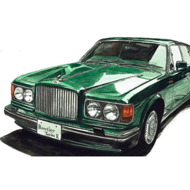 GC-1838 Bently/RollsRoyce限定版画サイン額装作家平右ヱ門 エンタメ/ホビーの美術品/アンティーク(版画)の商品写真