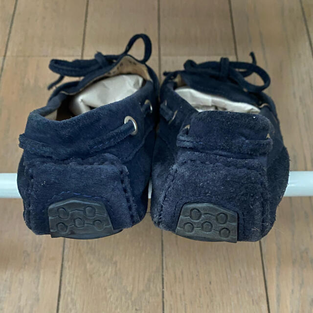 スエードローファー　ネイビー24cm メンズの靴/シューズ(スリッポン/モカシン)の商品写真