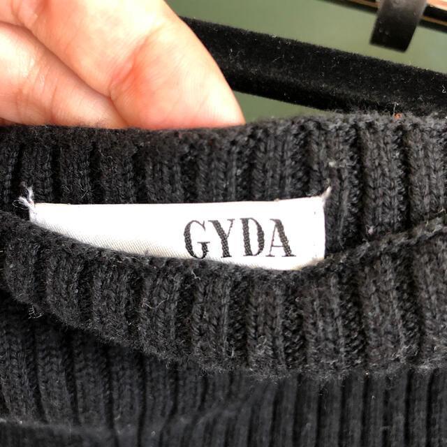 GYDA(ジェイダ)のGYDA リブニットワンピ タイトワンピ レディースのワンピース(ひざ丈ワンピース)の商品写真
