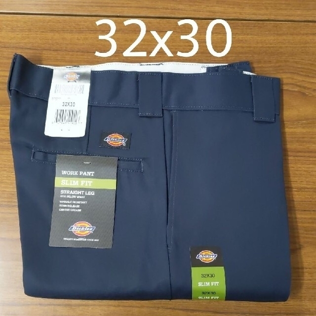 DICKIES ディッキーズ595DNカーゴパンツワークパンツネイビー42x32