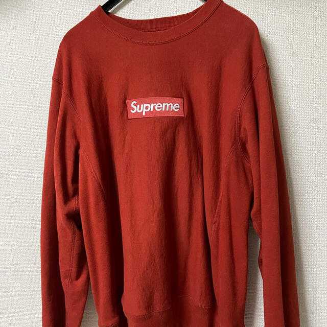 美品 Supreme Box Logo Crewneck Sweatshirt