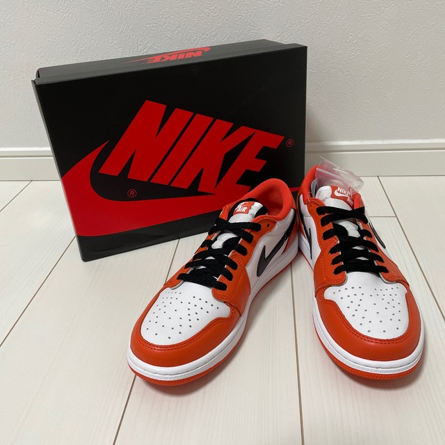 メンズNIKE AIR JORDAN 1 LOW OG "STARFISH" 27.0