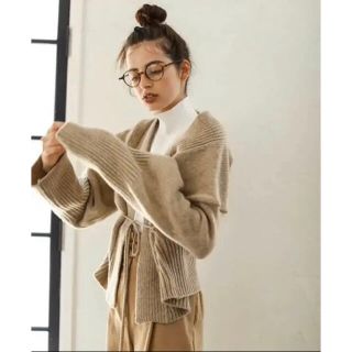 【最終値下げ】AMAIL BULKY KNIT CARDIGAN(カーディガン)