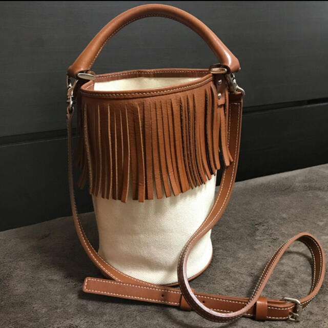 Ayako bag フリンジ バッグ　Fringe Bucket Bag