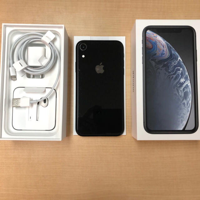 iPhone XR Black 128GB SIMフリー化済