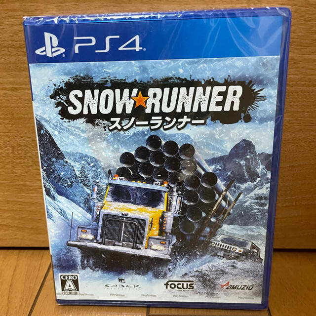 PlayStation4(プレイステーション4)のPS4  Snow Runner  スノーランナー  日本発売版　新品未開封 エンタメ/ホビーのゲームソフト/ゲーム機本体(家庭用ゲームソフト)の商品写真