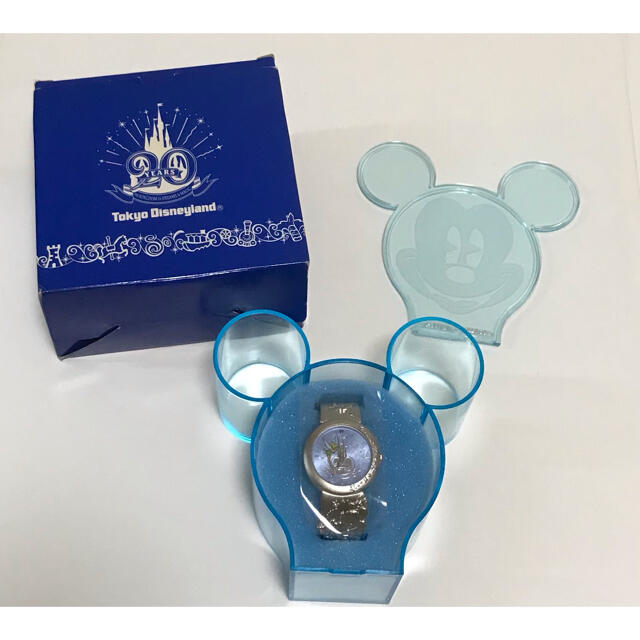 Disney(ディズニー)の新品・非売品　ディズニー　20周年記念　腕時計　ティンカーベル エンタメ/ホビーのおもちゃ/ぬいぐるみ(キャラクターグッズ)の商品写真