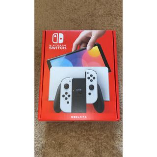 ニンテンドースイッチ(Nintendo Switch)の新型任天堂スイッチ有機ELモデル本体　ホワイト(ゲーム)