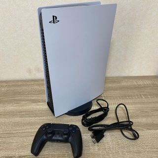 プレイステーション(PlayStation)のSONY PS5 デジタルエディション CFI-1000B01 本体　中古(家庭用ゲーム機本体)