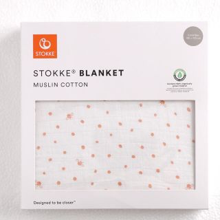 ストッケ(Stokke)の★新品★ ストッケ　ブランケット　コーラルビー(おくるみ/ブランケット)