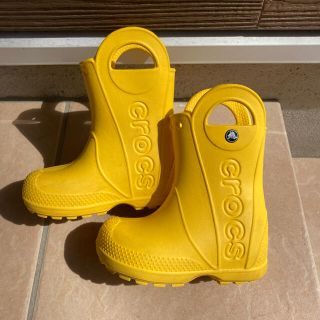 クロックス(crocs)のクロックス　長靴　レインブーツ　15.5センチ(長靴/レインシューズ)