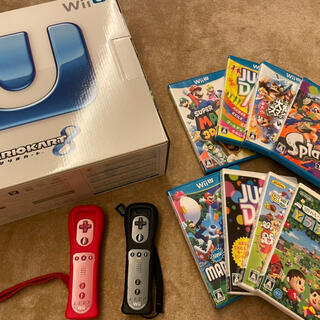ウィーユー(Wii U)の本日限定価格　Wii U本体＋ソフト８本(家庭用ゲーム機本体)