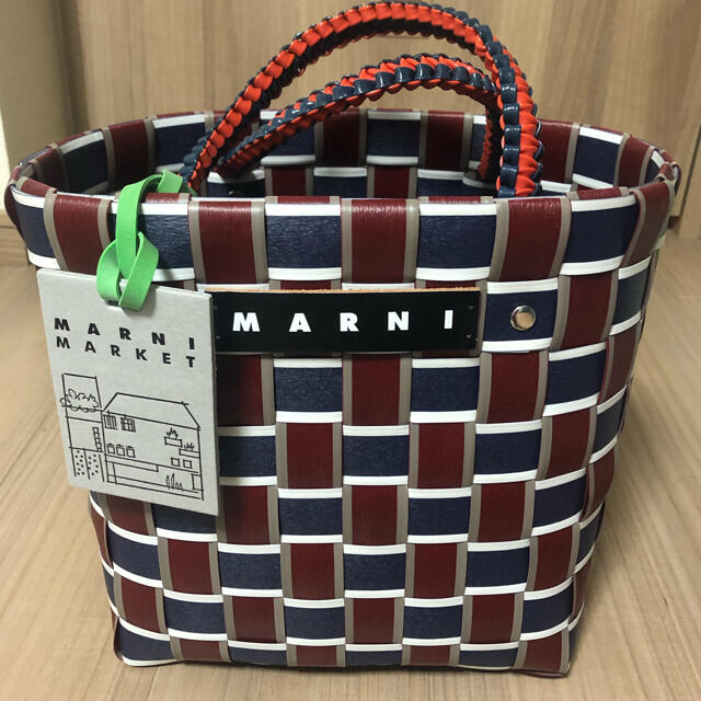 MARNI マルニ テープバスケット 新品未使用 - かごバッグ/ストローバッグ