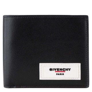 ジバンシィ(GIVENCHY)のGIVENCHY 二つ折り財布 BK6005 K0VA ブラック×ホワイト(長財布)