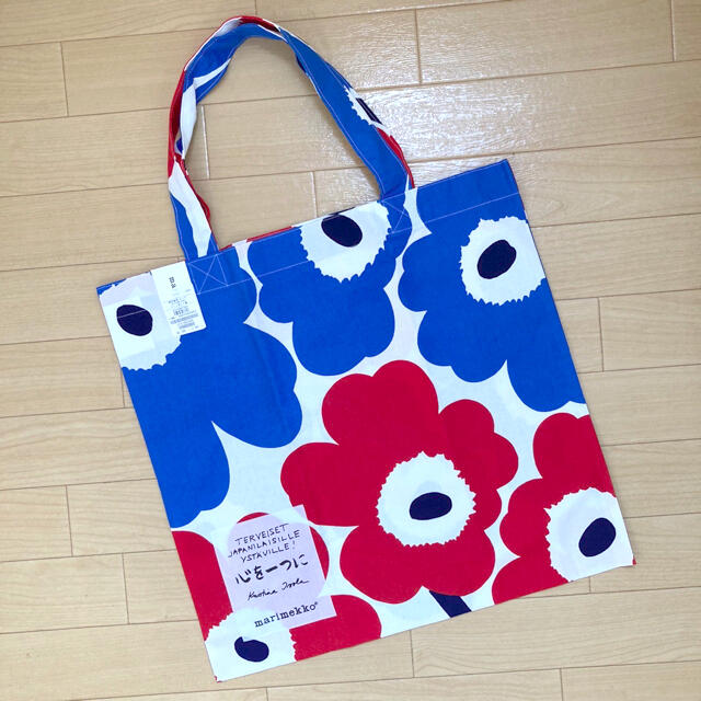☆新品未使用品タグ付き☆marimekko 東北復興チャリティーバック レディースのバッグ(トートバッグ)の商品写真