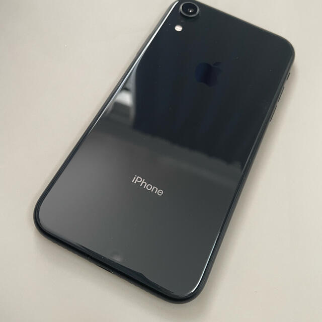 iPhone XR Black 64 GB SIMフリー　おまけ付き