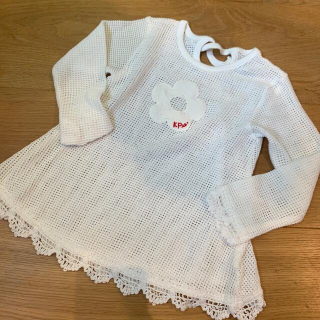 ZARA KIDS(ザラキッズ)の鍵あみ　セットアップ　キッズ　 キッズ/ベビー/マタニティのキッズ服女の子用(90cm~)(ブラウス)の商品写真