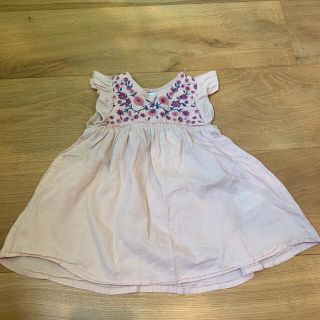 ザラキッズ(ZARA KIDS)の刺繍ワンピース(ワンピース)