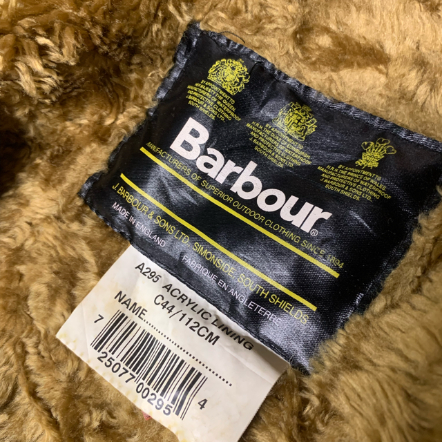 Barbour(バーブァー)の90s Barbour WARM PILELINING バブアーライナー C44 レディースのジャケット/アウター(ミリタリージャケット)の商品写真