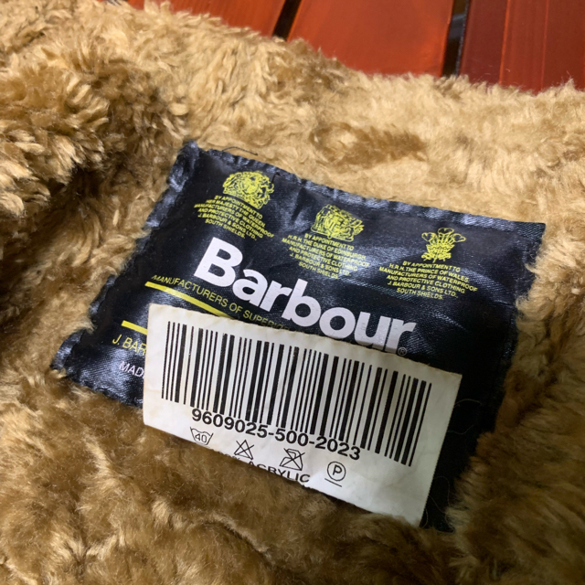 Barbour(バーブァー)の90s Barbour WARM PILELINING バブアーライナー C44 レディースのジャケット/アウター(ミリタリージャケット)の商品写真