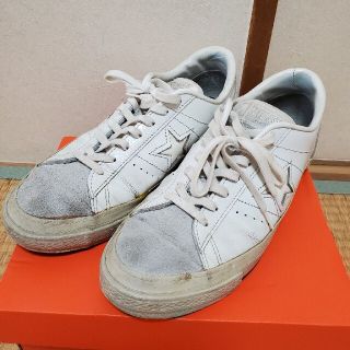 コンバース(CONVERSE)のコンバース ワンスターレザー×スエード 白×白サイズ:81/2(スニーカー)