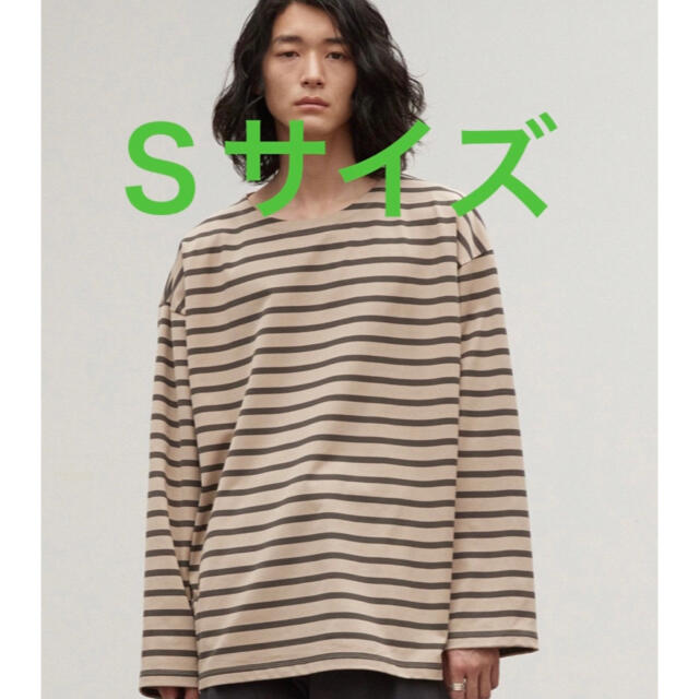 完売品　WYM LIDNM border WIDE l/s tee S ボーダー