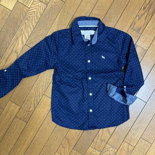 エイチアンドエム(H&M)の未使用品★Ｈ&M★110cm  ドットシャツ(ブラウス)