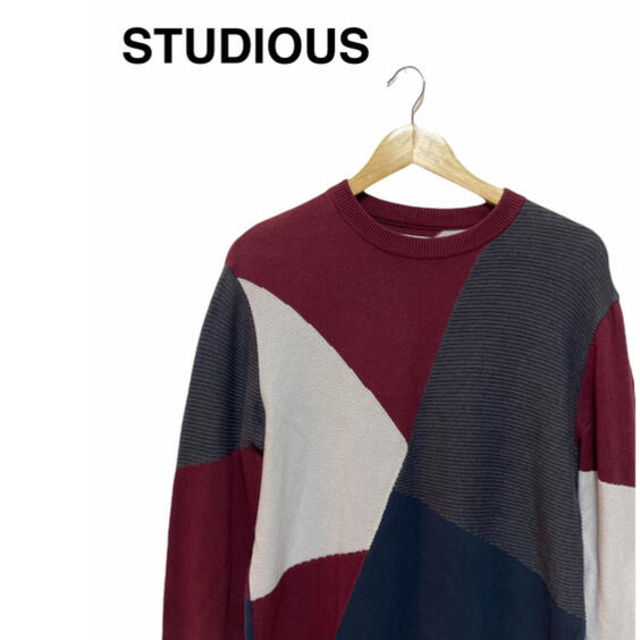 STUDIOUS(ステュディオス)の美品！STUDIOUS ステュディオス メンズセーター メンズのトップス(ニット/セーター)の商品写真