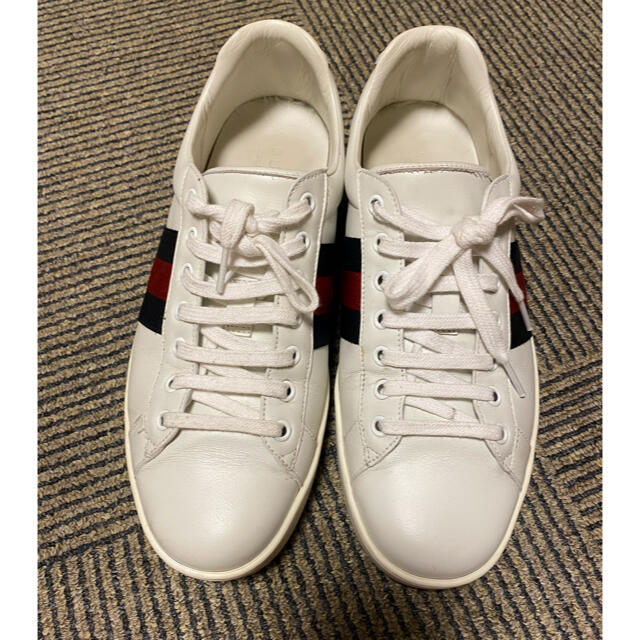 Gucci(グッチ)のグッチ エース スニーカー　8.5　Gucci ace sneaker メンズの靴/シューズ(スニーカー)の商品写真