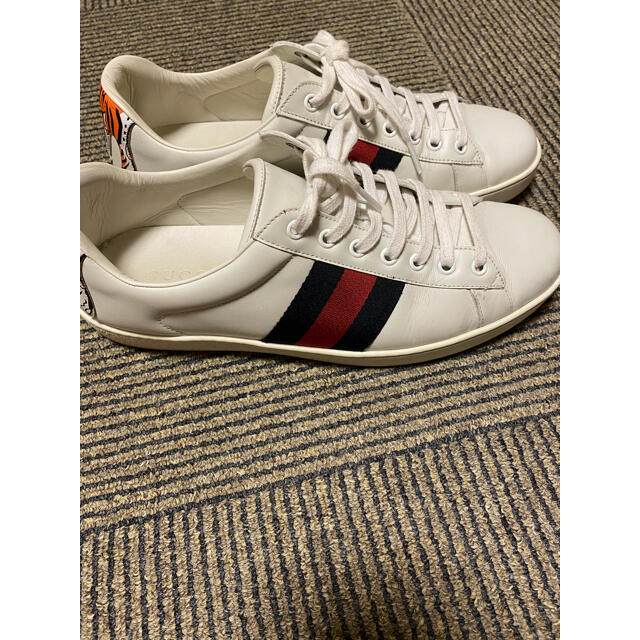 Gucci(グッチ)のグッチ エース スニーカー　8.5　Gucci ace sneaker メンズの靴/シューズ(スニーカー)の商品写真