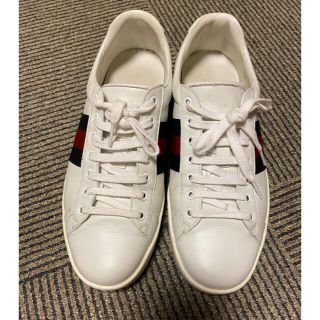 グッチ(Gucci)のグッチ エース スニーカー　8.5　Gucci ace sneaker(スニーカー)