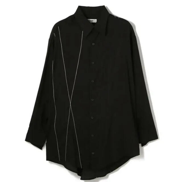 Yohji Yamamoto(ヨウジヤマモト)の21AW sulvam / silver line over shirt メンズのトップス(シャツ)の商品写真