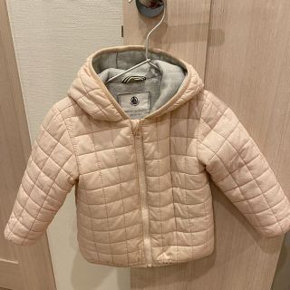 プチバトー(PETIT BATEAU)のプチバトー　ダウンジャケット　24m/86cm(ジャケット/コート)