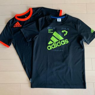 アディダス(adidas)のアディダス 160 Tシャツ ２枚(ウェア)