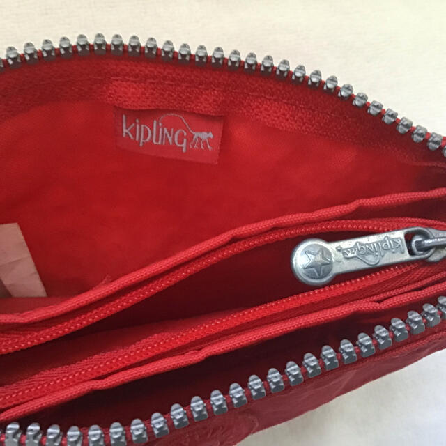 kipling(キプリング)のKipling キプリング　財布　コインケース　赤 レディースのファッション小物(財布)の商品写真