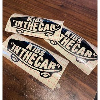 キッズインカー　カッティングステッカー　シール　Kids in car(ステッカー)