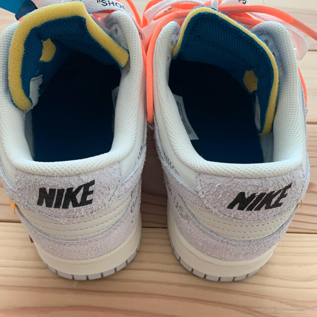 NIKE(ナイキ)のNIKE off-white Dunk Low 19  ダンクオフホワイト メンズの靴/シューズ(スニーカー)の商品写真