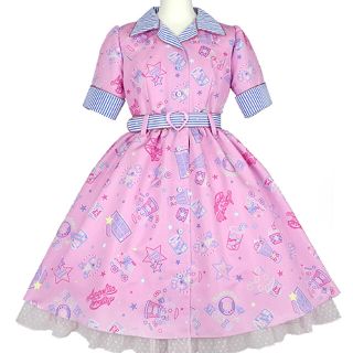 アンジェリックプリティー(Angelic Pretty)のAngelic Pretty Neon Star Diner ワンピース(ひざ丈ワンピース)