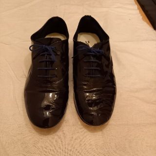 レペット(repetto)のRepetto　レペット　ネイビー　ZIZI エナメル　オペラシューズ(ドレス/ビジネス)