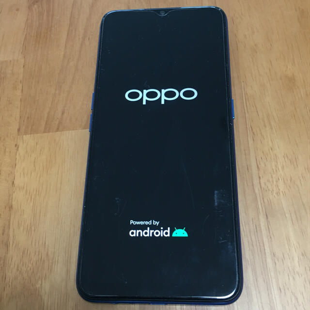 OPPO A5 2020 ブルースマートフォン/携帯電話