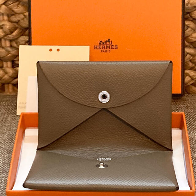 HERMES カルヴィ　エトゥープ　エルメス