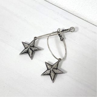 マウジー(moussy)の【moussy】ピアス　星　シルバー(ピアス)