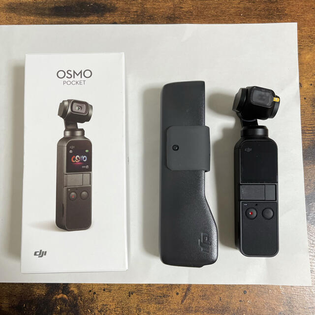 ビデオカメラ【DJI】OSMO Pocket 本体+ケース+ケーブル