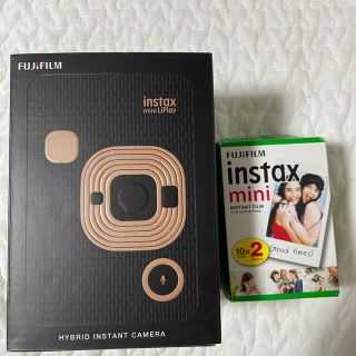 新品未開封　instax mini LiPlay 新品フィルム付き(フィルムカメラ)