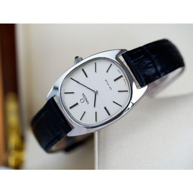 OMEGA(オメガ)の美品 オメガ デビル オーバル シルバー 手巻き メンズ Omega メンズの時計(腕時計(アナログ))の商品写真