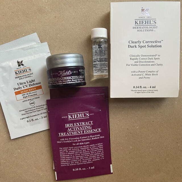 Kiehl's(キールズ)のキールズ サンプル４種セット コスメ/美容のキット/セット(サンプル/トライアルキット)の商品写真