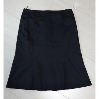 アンタイトル(UNTITLED)の新品タグ付き　洗えるスカート UNTITLED(ひざ丈スカート)